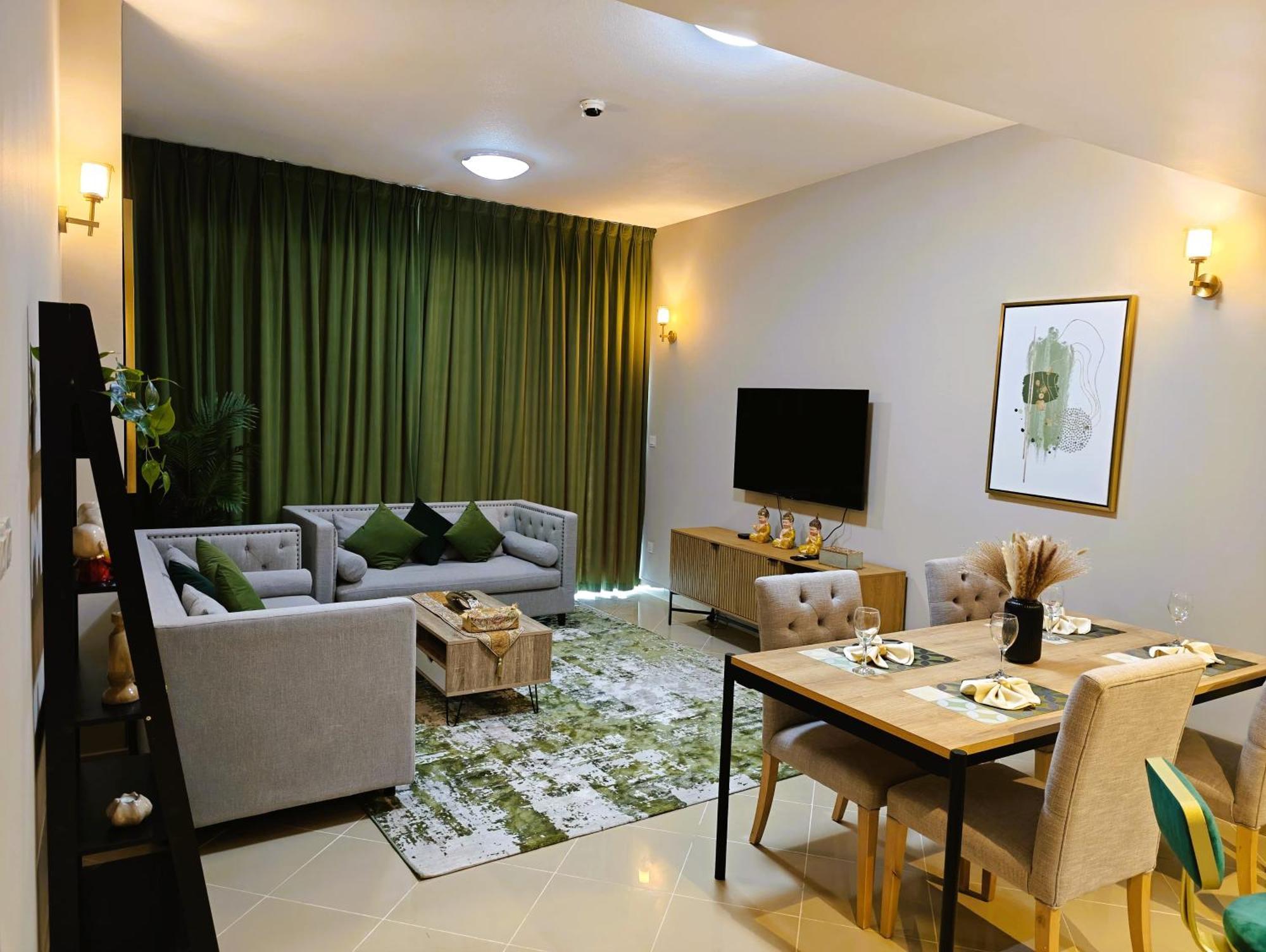 369 Stays- 1 Bedroom Apartment In Sports City Дубай Екстер'єр фото